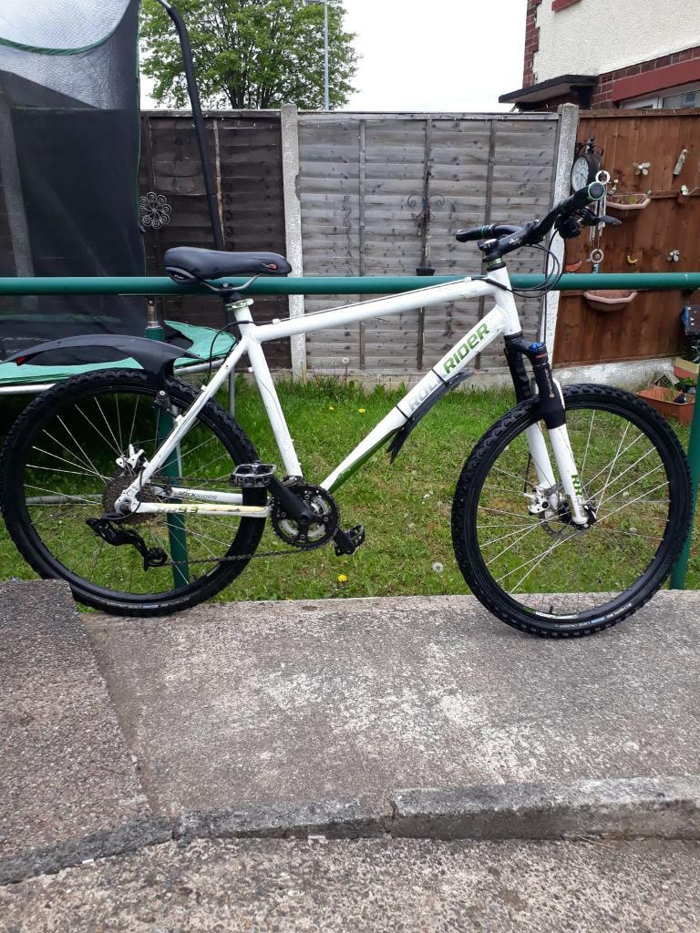 rockrider 5.3 2012 rare xl frame front back disc brakes lockout forks | in  Salford, Manchester | Gumtree
